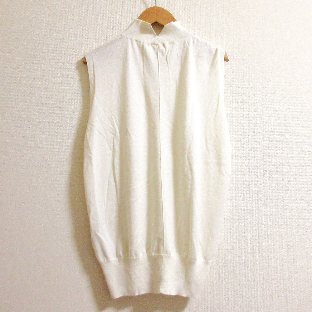 BLAMINK コットンシルクカシミヤニットベスト