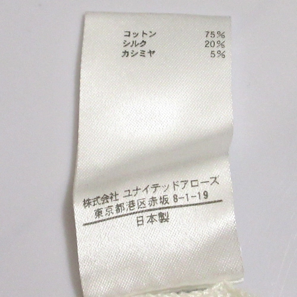 BLAMINK コットンシルクカシミヤニットベスト