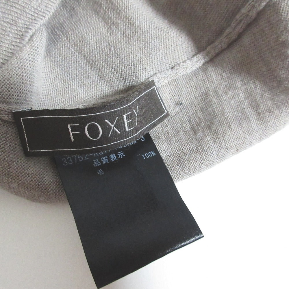 FOXEY ウール ニット セーター