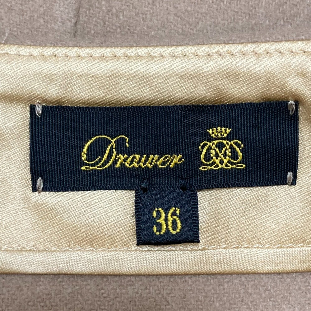 Drawer メルトン フレア スカート