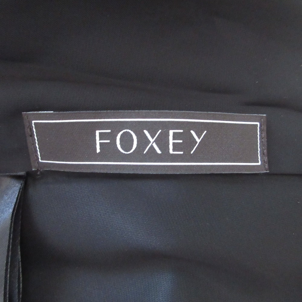 FOXEY ニュー フランネル ウール ドレス