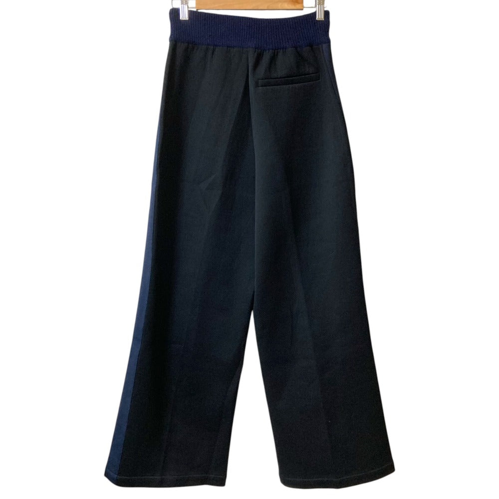 マルニ ロゴ 刺繍 ワイド トラック パンツ