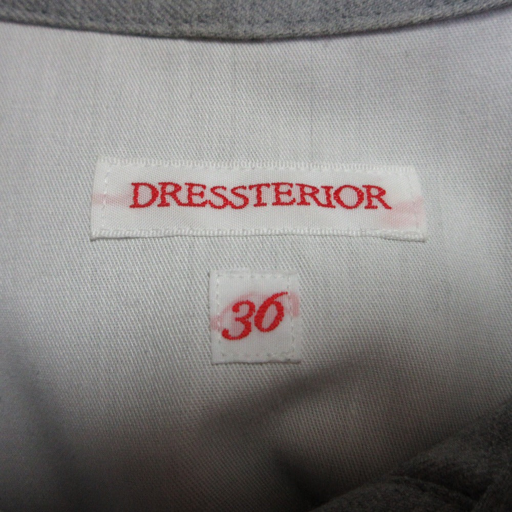 DRESSTERIOR サクソニー シャツ ドレス
