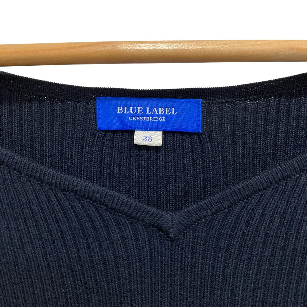 ブルーレーベルクレストブリッジ チェックコンビニットワンピース