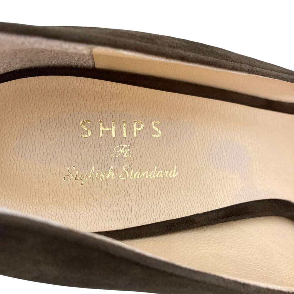 SHIPS スエード パンプス