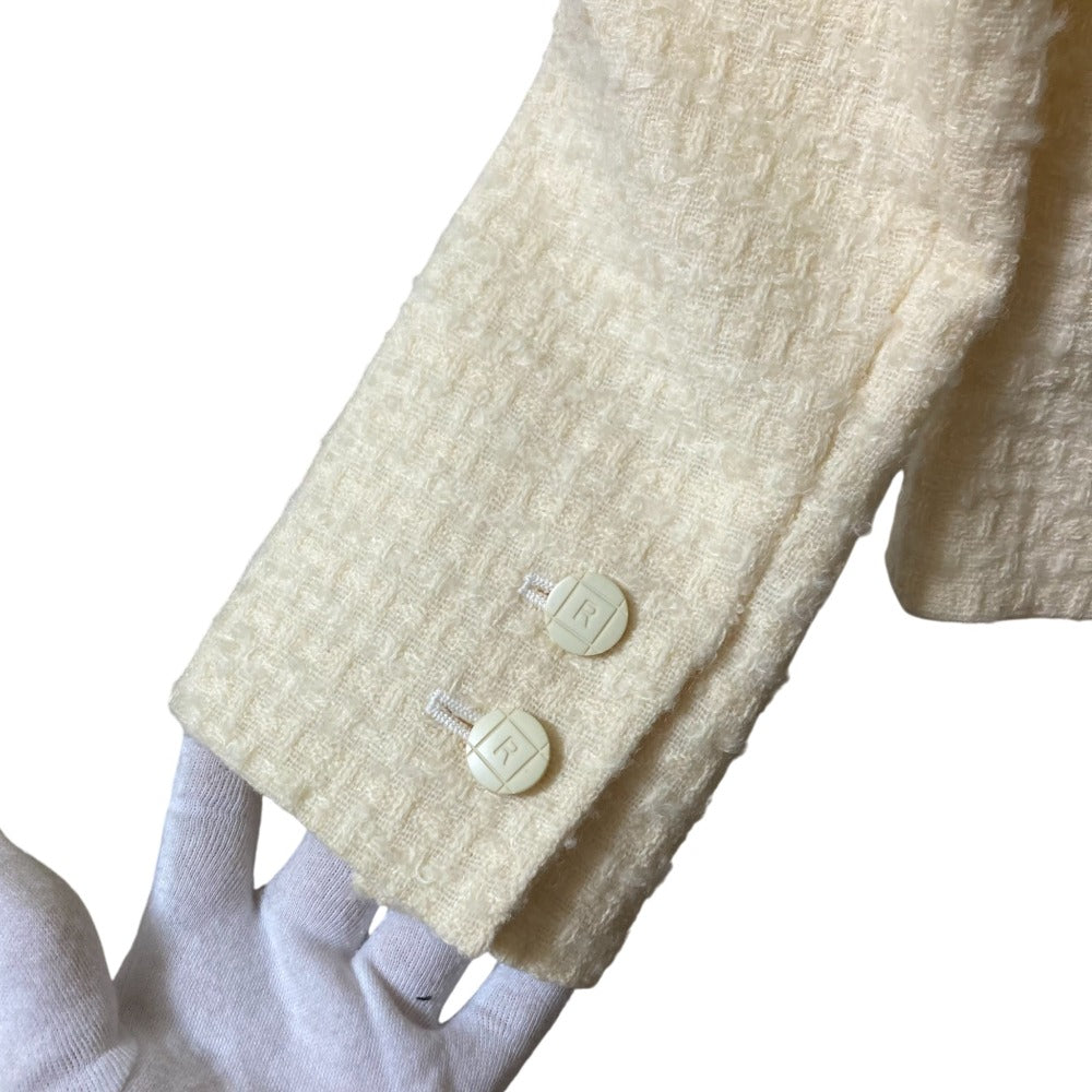 ルネ TISSUE レッキスファー ツイードジャケット