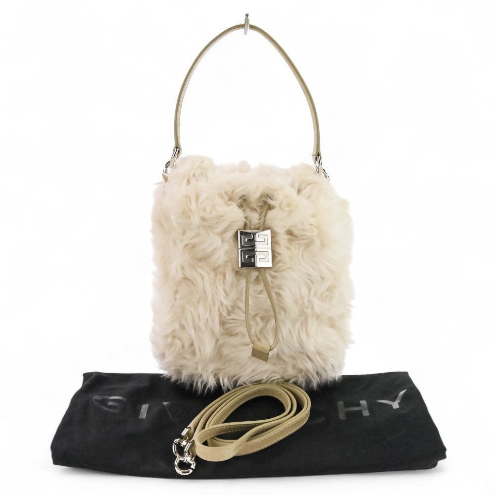 ジバンシィ 4G フェイクファー 2WAY バッグ