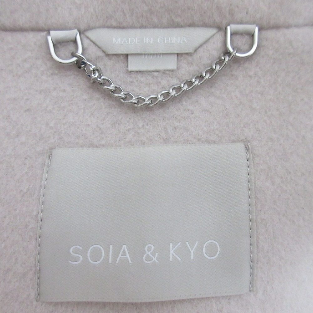 SOIA&KYO パデッド ジャケット コート