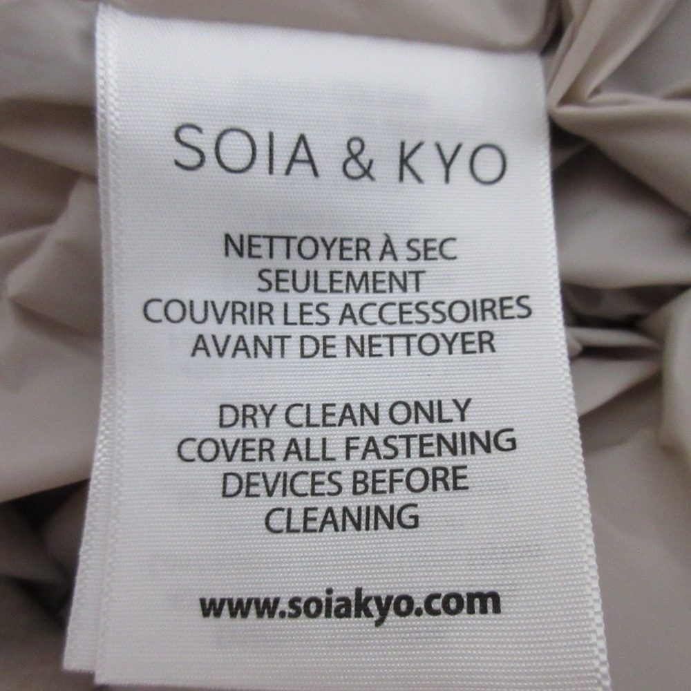 SOIA&KYO パデッド ジャケット コート