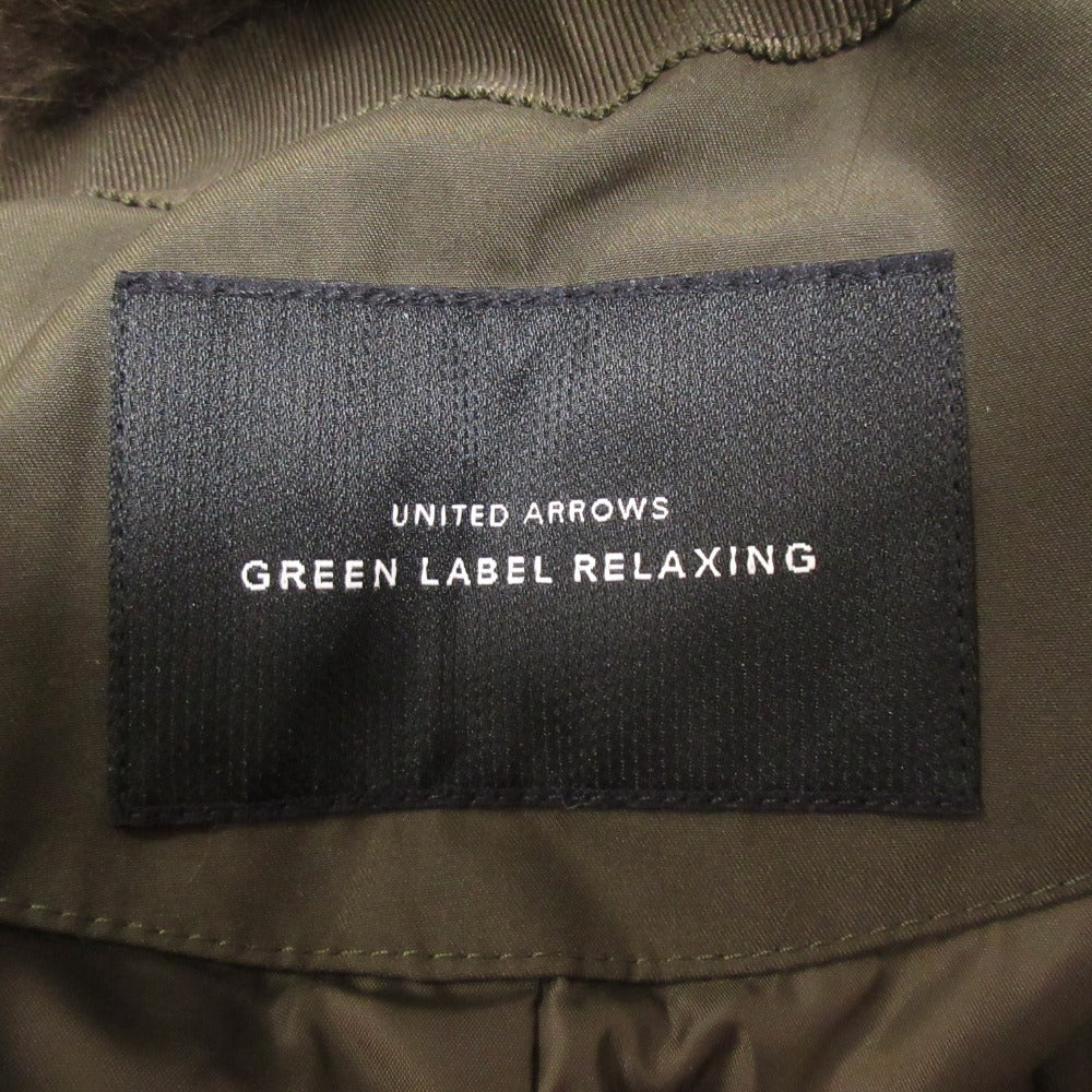 green label relaxing 2way ダウン コート