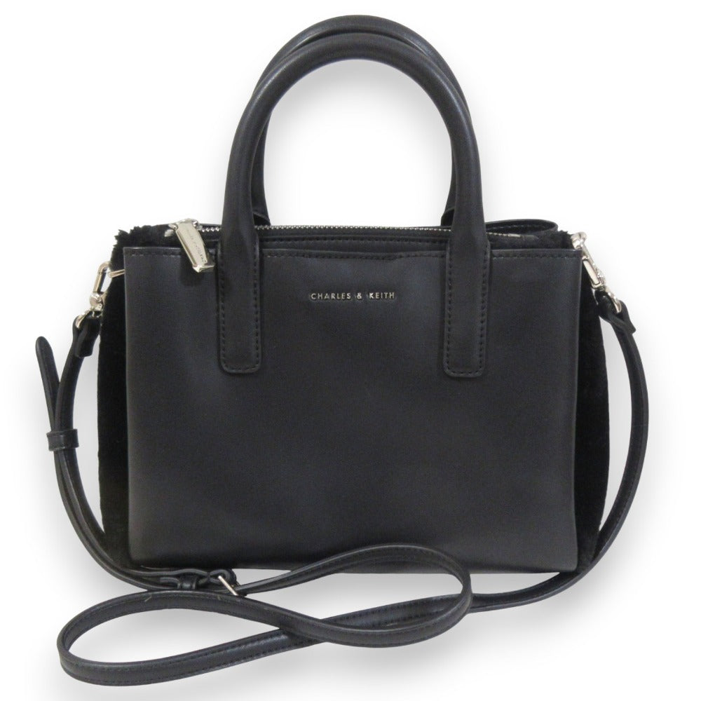 CHARLES & KEITH レザー 2way ハンドバッグ