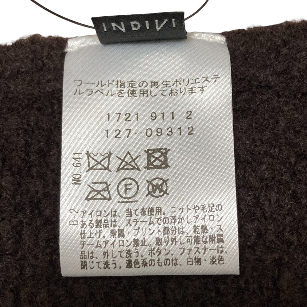 INDIVI ウール ロング スカーフ