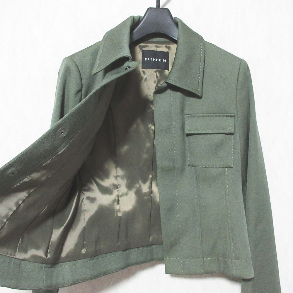 BLENHEIM ストレッチ クロップド ジャケット