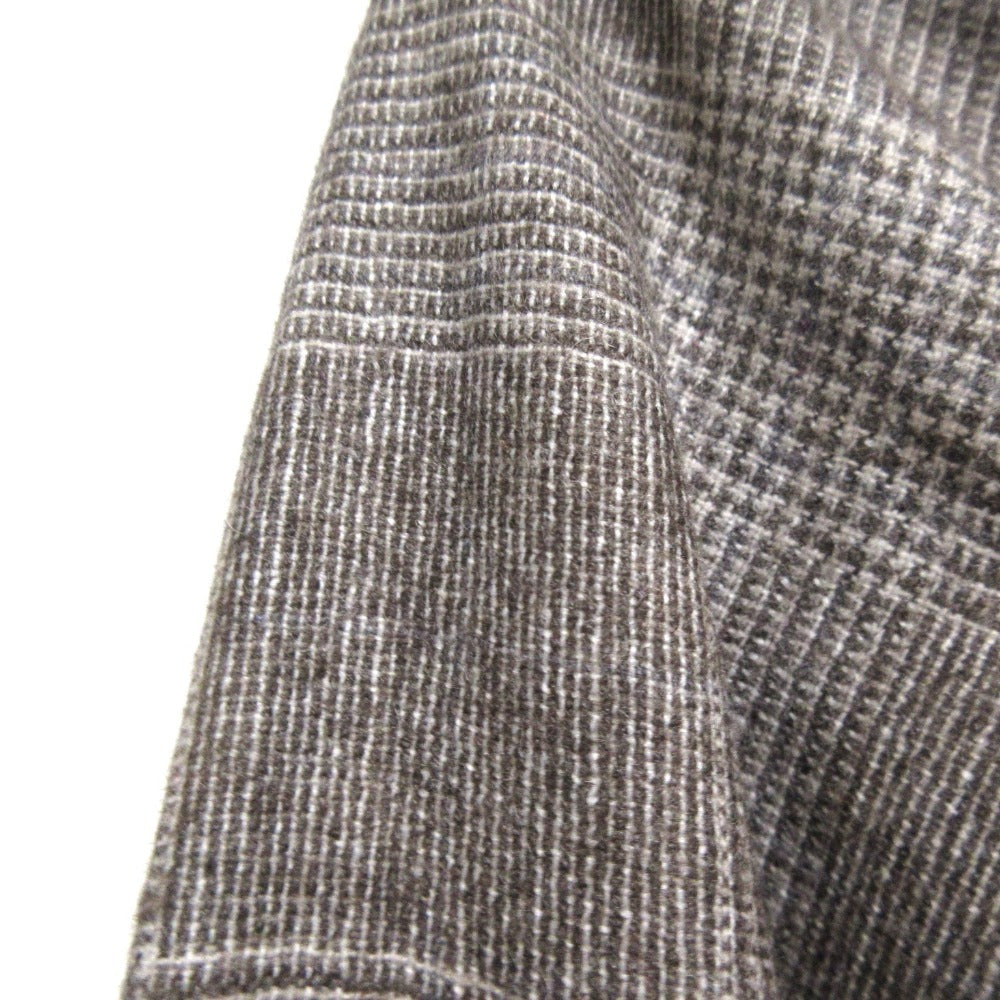 Aspesi ウール カシミヤ ブレンド ロング シャツ ドレス