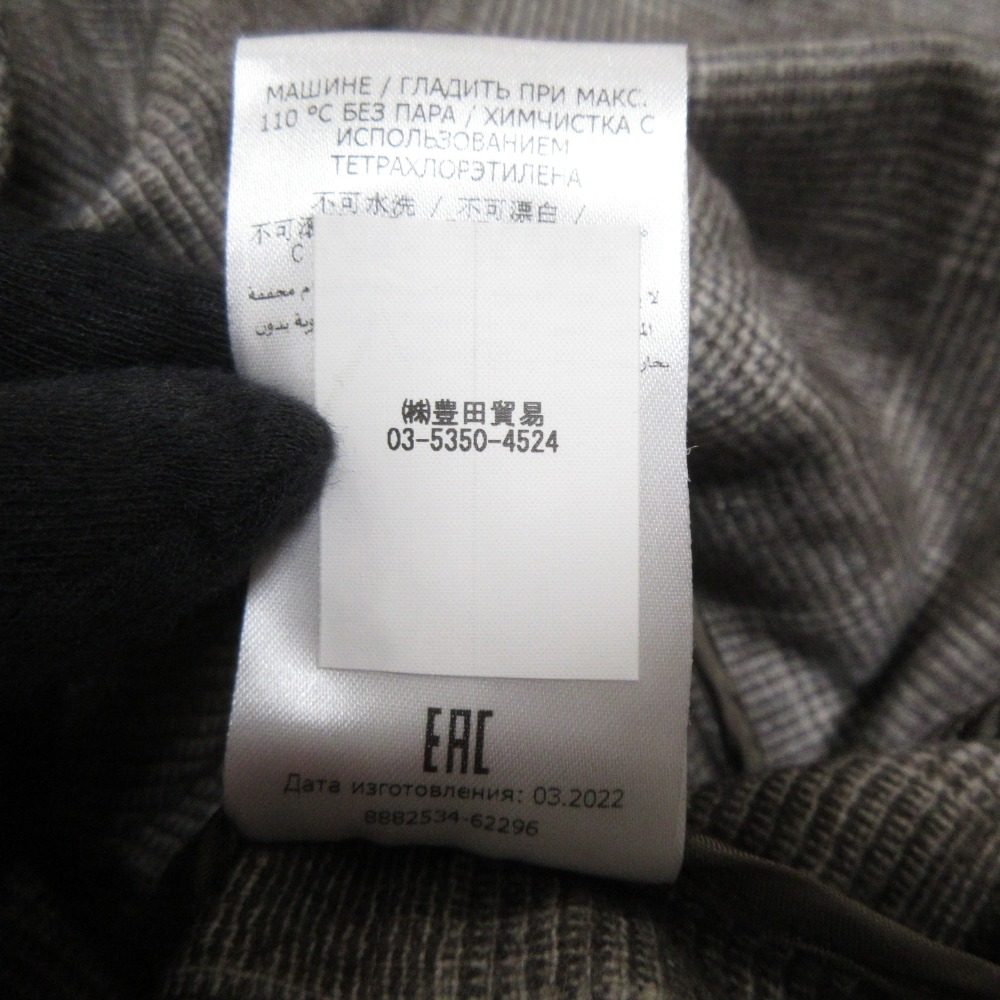 Aspesi ウール カシミヤ ブレンド ロング シャツ ドレス