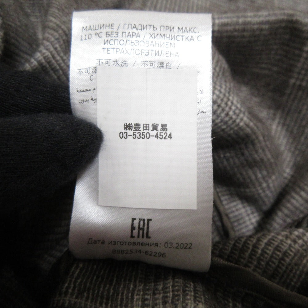 Aspesi ウール カシミヤ ブレンド ロング シャツ ドレス