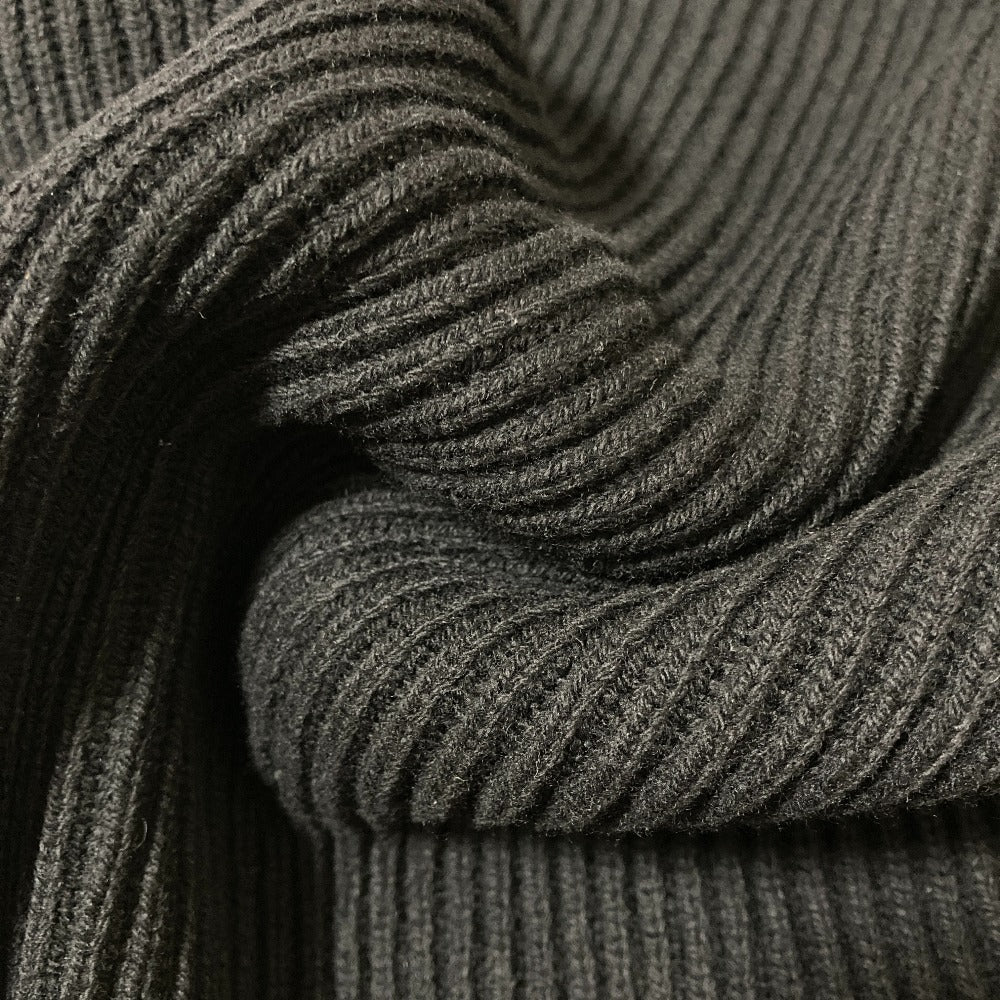 オーラリー WOOL RIB KNIT TURTLE NECK VEST ウールニットベスト