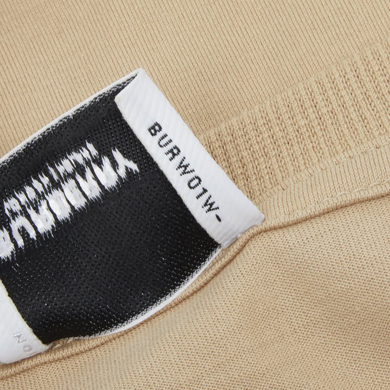 バーバリー コットン ポリウレタン 半袖Tシャツ