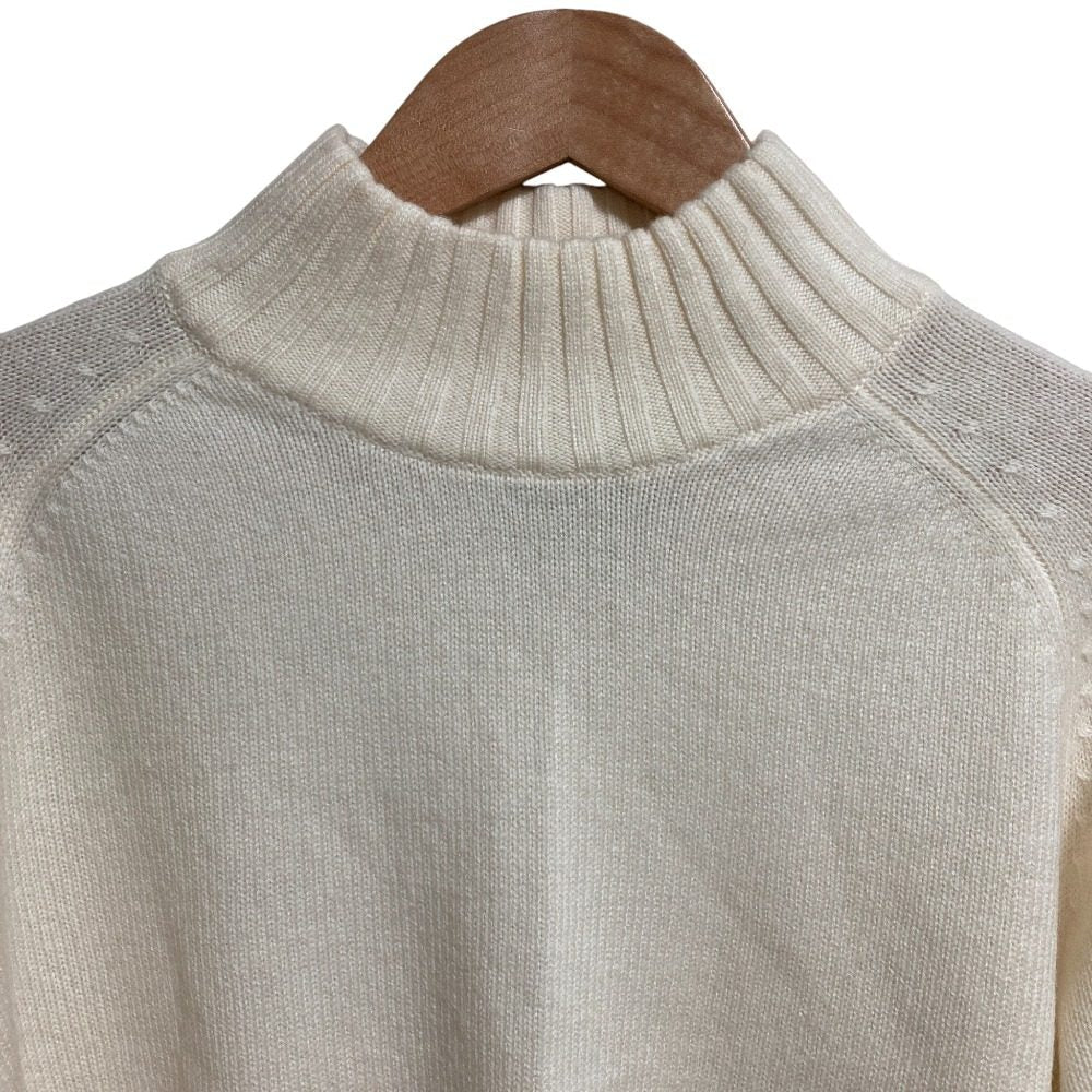 Jumper1234 カシミヤ ブレンド ハイ ネック ニット プルオーバー