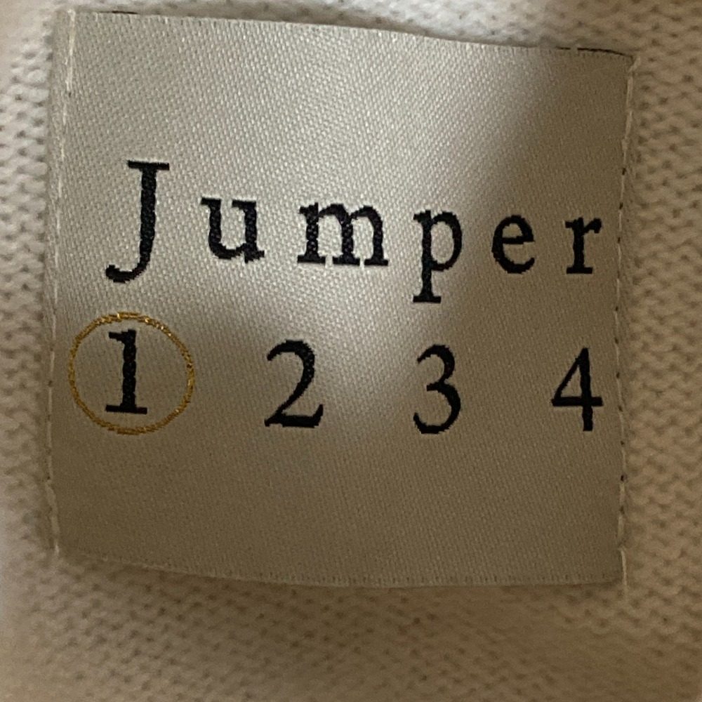 Jumper1234 カシミヤ ブレンド ハイ ネック ニット プルオーバー
