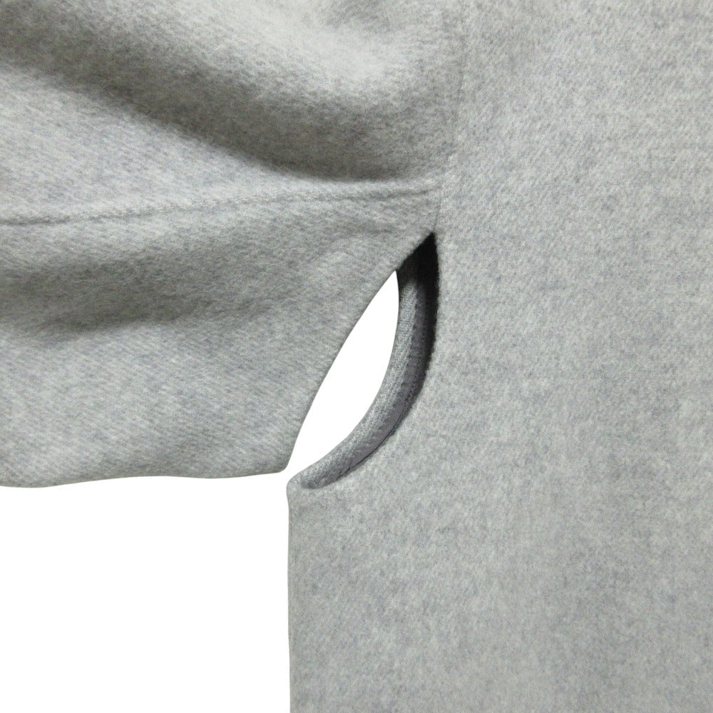 Maison Special PECOLAMB SUPER110's ノーカラー ロング コート