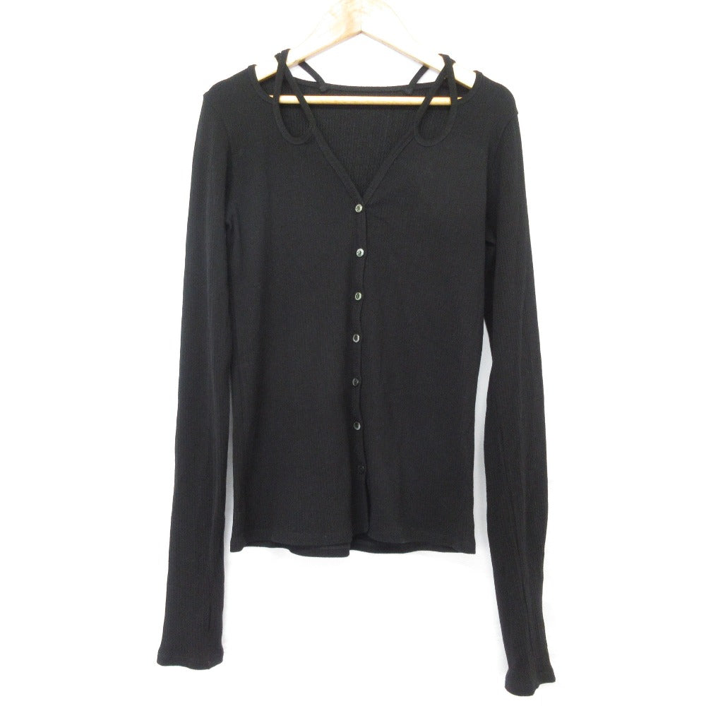 ミューラル Ivy cardigan リブニットカーディガン