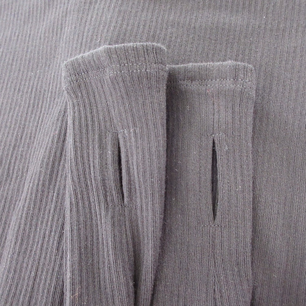 ミューラル Ivy cardigan リブニットカーディガン