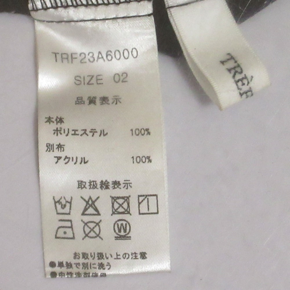 TREFLE+1 TRF23A6000 ベロア キャミソール ビスチェ