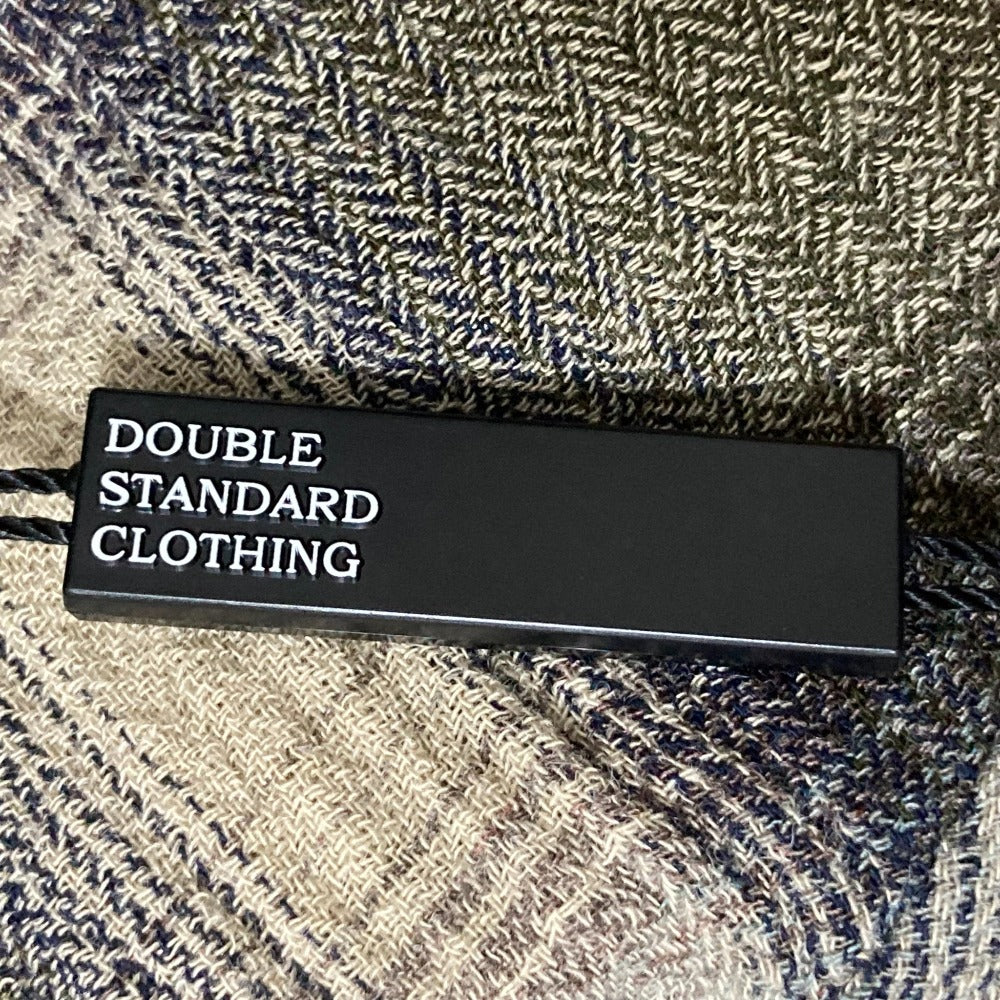 DOUBLE STANDARD CLOTHING ウール ビスコース シャツ