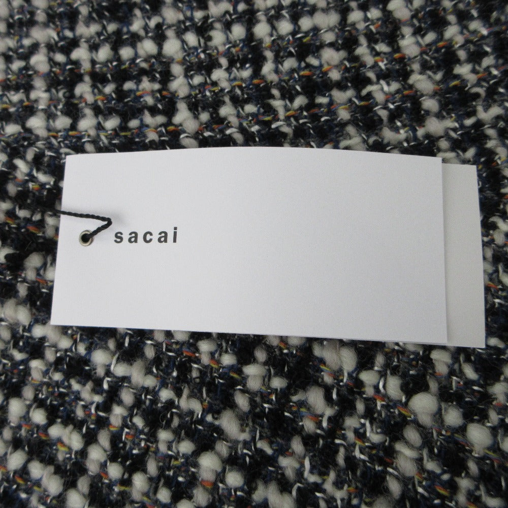 Sacai ツイード アシンメトリー スカート