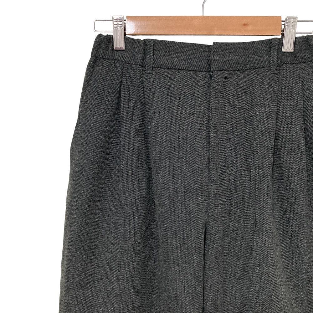 ジャーナルスタンダード レリューム ヘリンボーンタックストレートパンツ