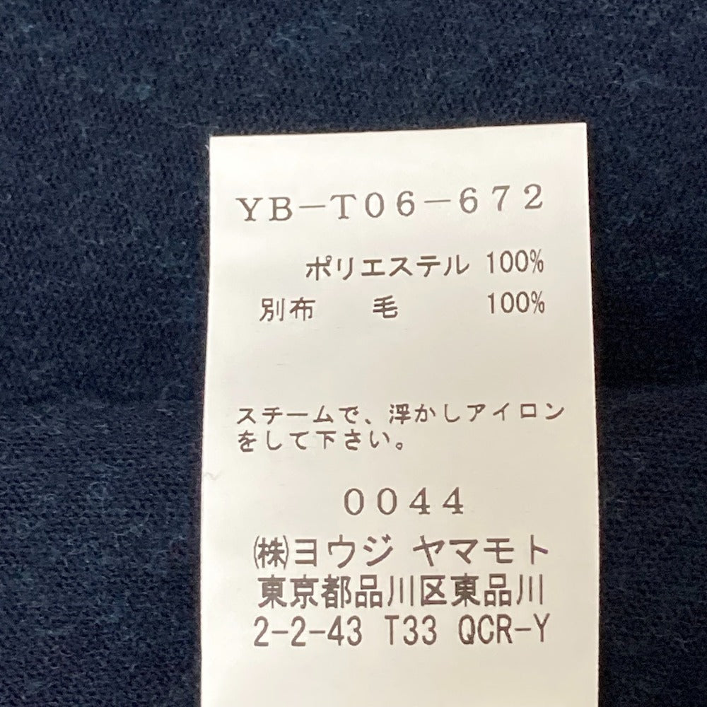 Y's POLYESTER TULLE x WOOL アンバランスTシャツ