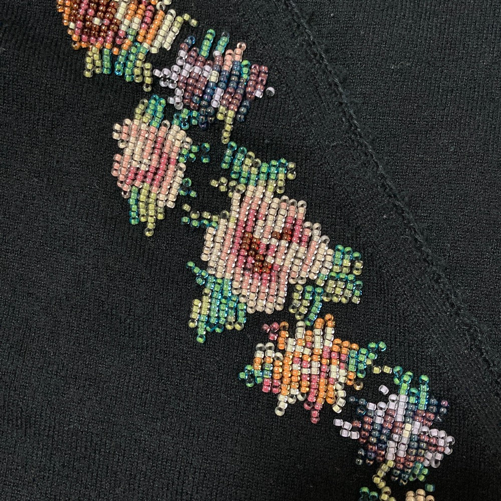 ヴィヴィアンタム ビーズ刺繍ニットカットソー