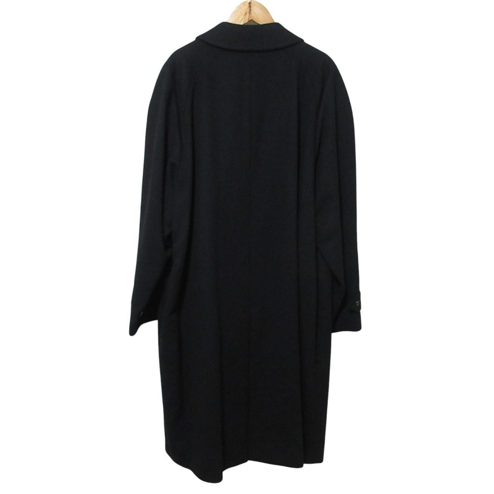 DESARS ツバメ コート カシミヤ ロング シングル カラー コート