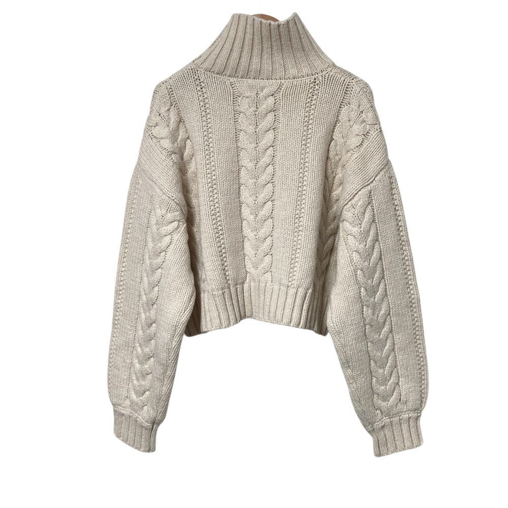 クラネ SHORT CABLE TURTLE KNIT TOPS ニット
