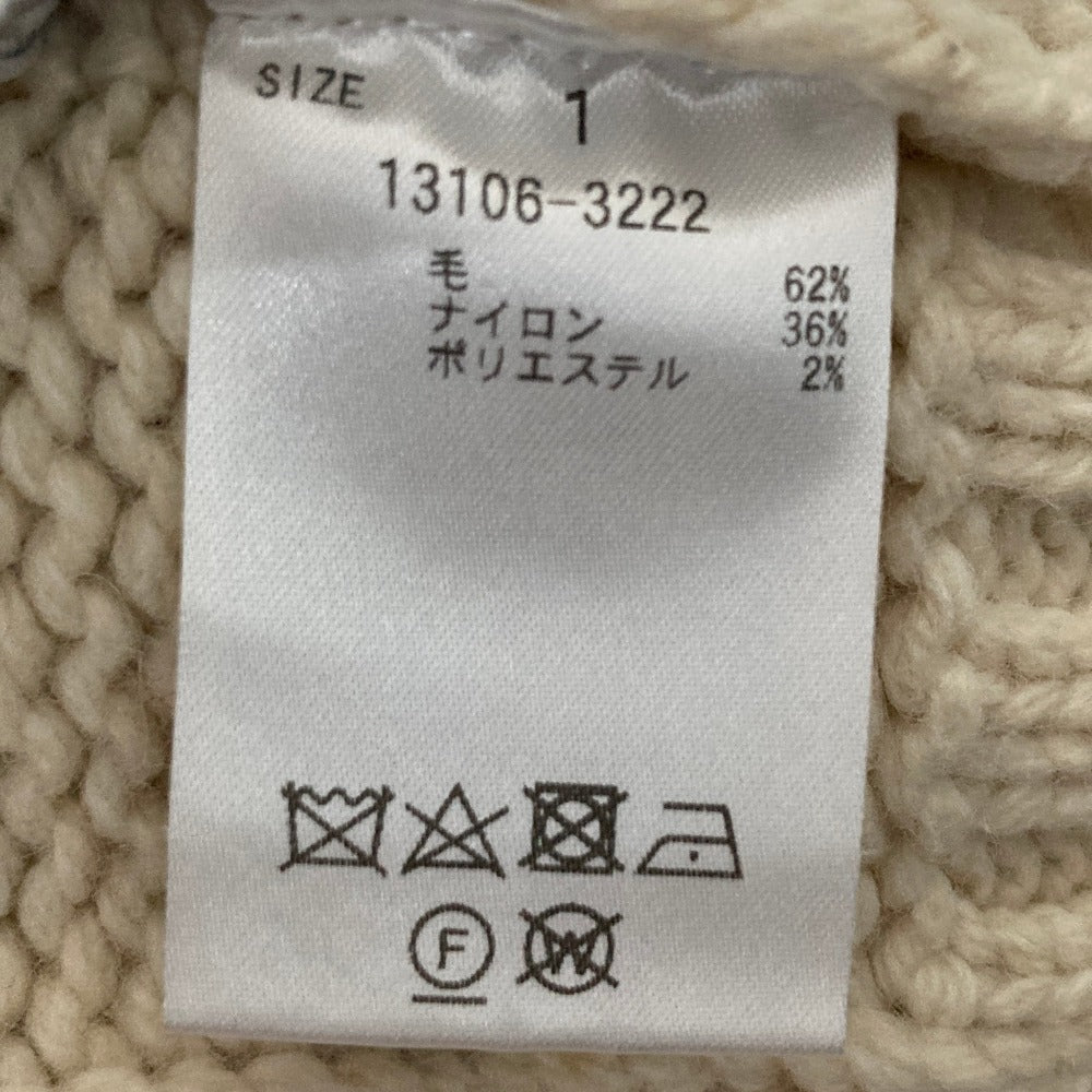 クラネ SHORT CABLE TURTLE KNIT TOPS ニット