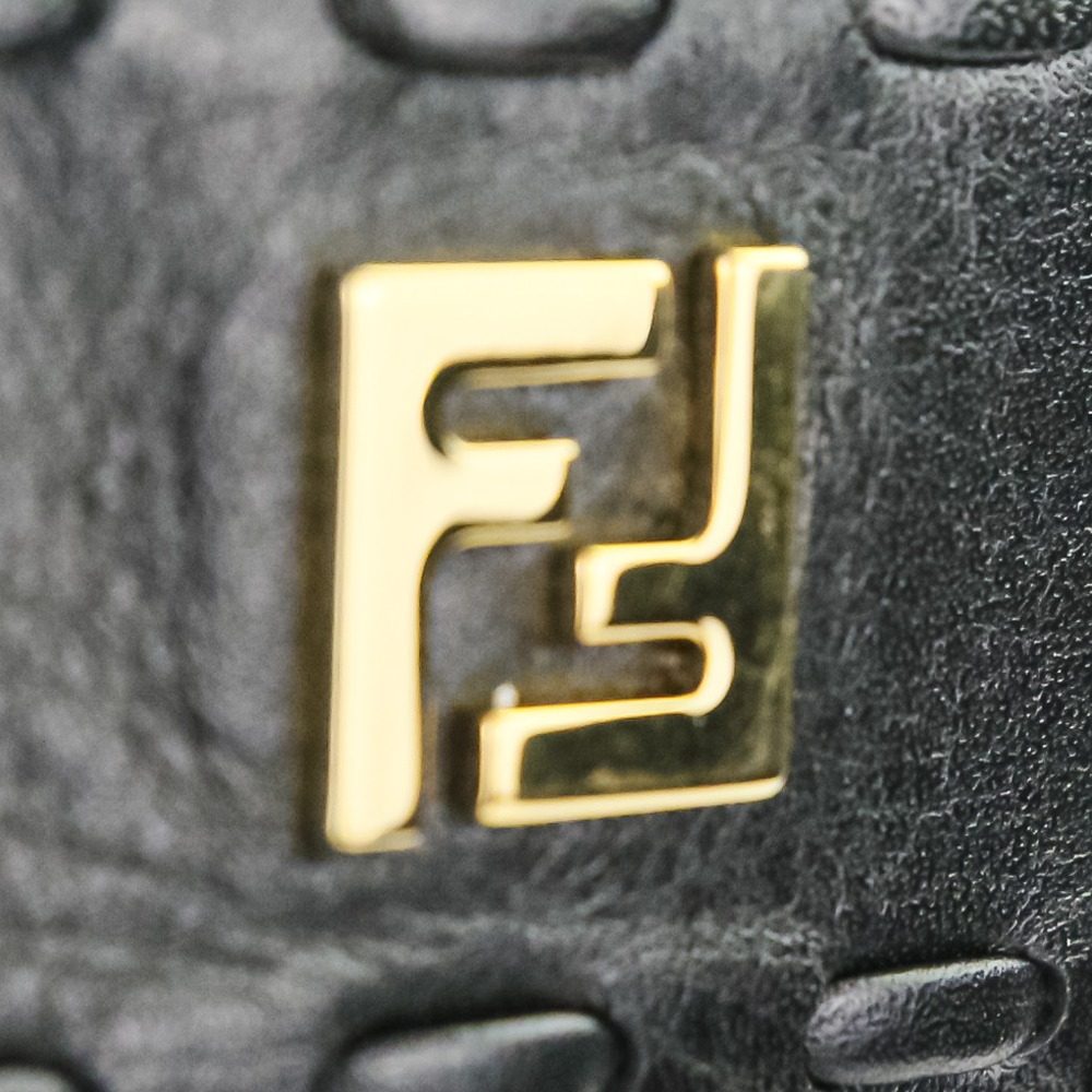 フェンディ ミネルヴァ レザー ロング ブーツ