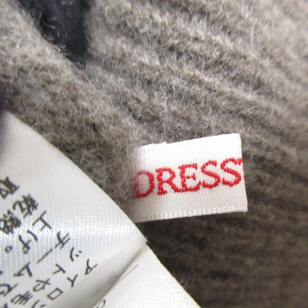 DRESSTERIOR ダブル フェイス マキシ ドレス