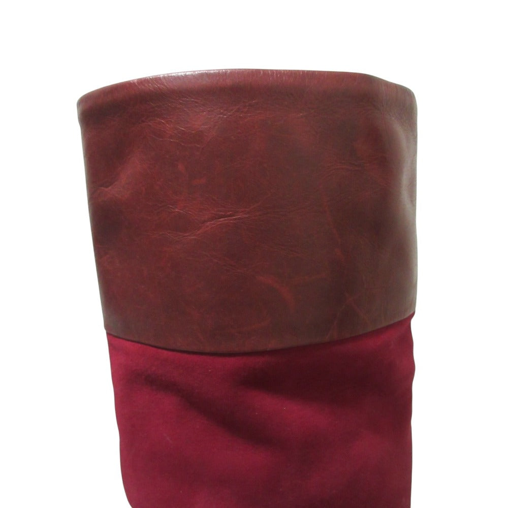 クロエ スエード レザー ロング ブーツ