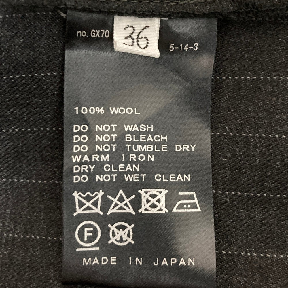 エーピーストゥディオ ウールストライプイージースラックス