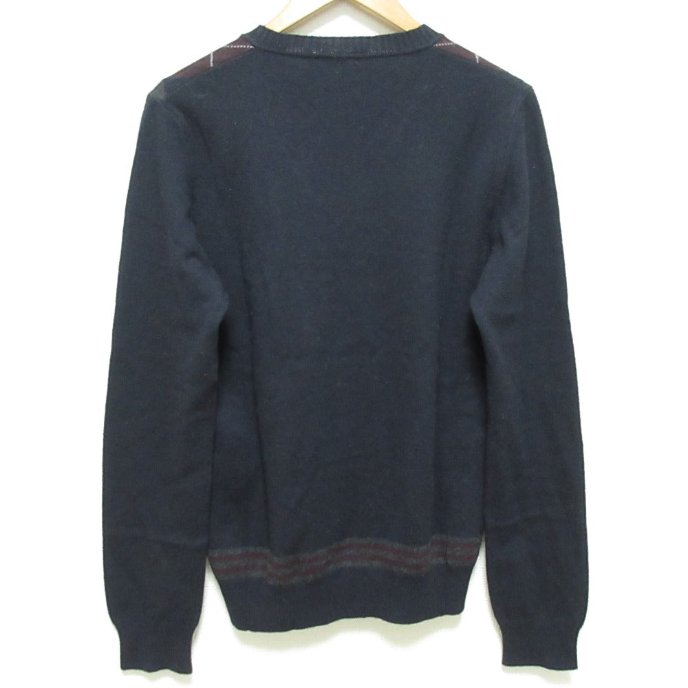 プラダ スポーツ アーガイル ウール ニット セーター