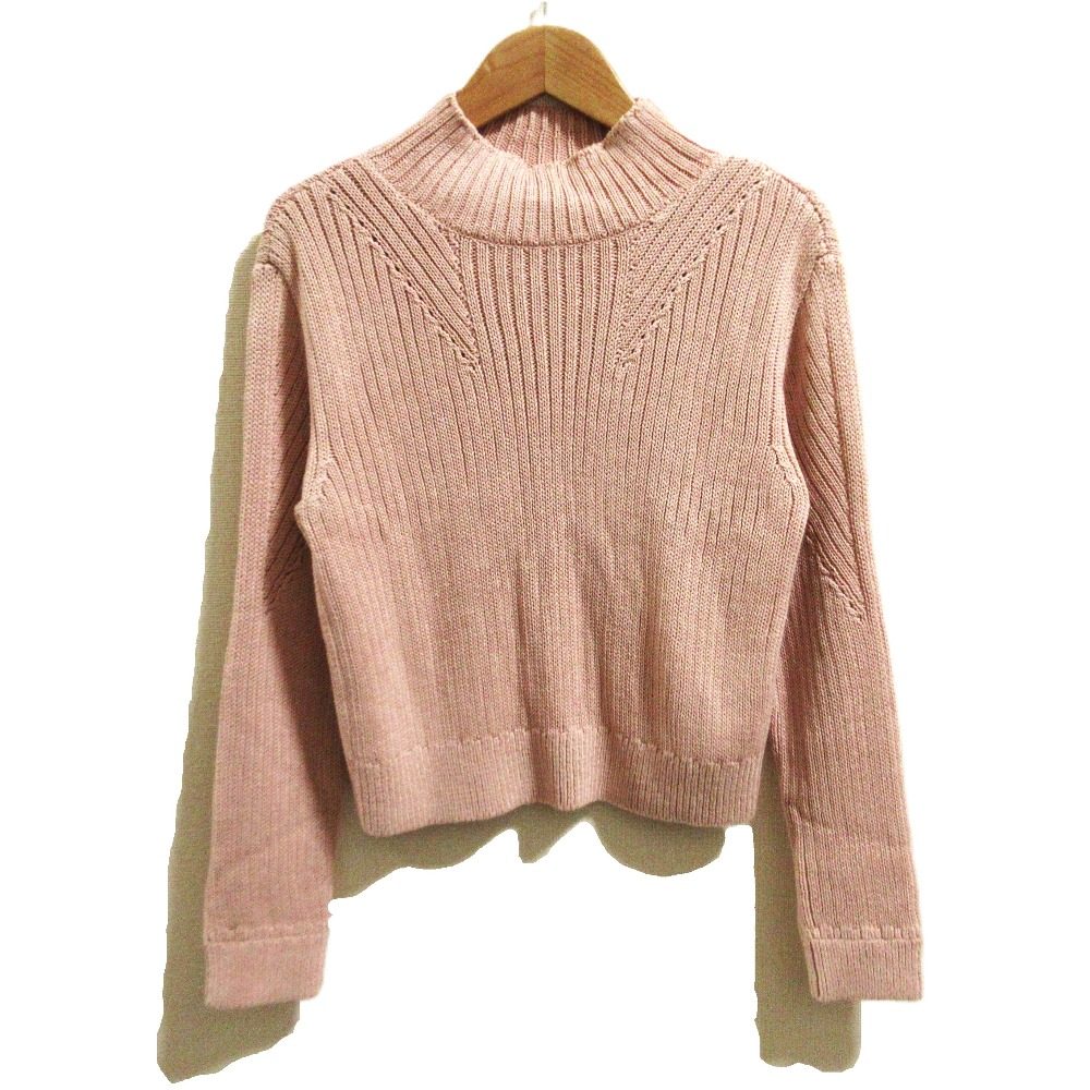 FOXEY ハンモック コットン シルク ニット トップ