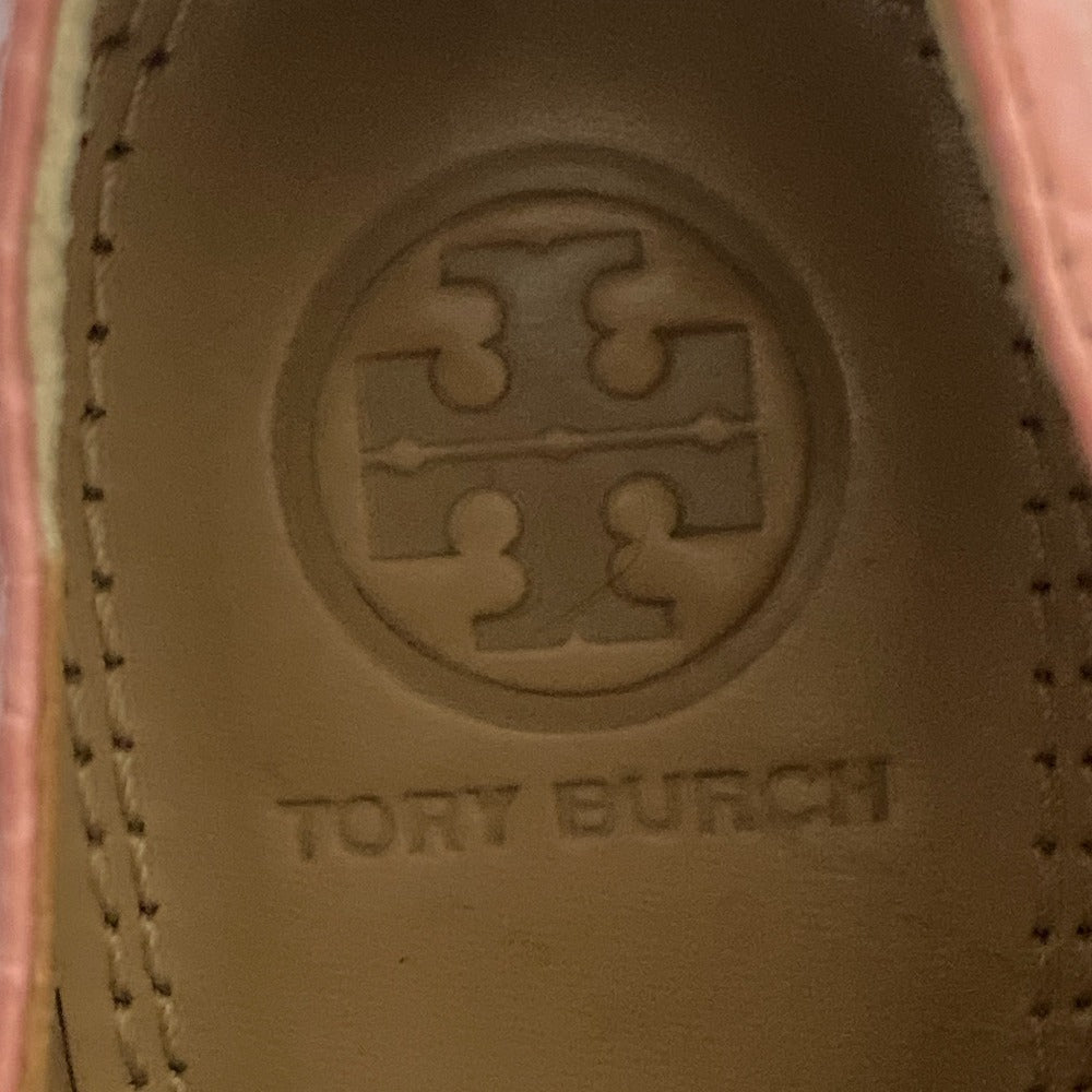 トリー バーチ クロコ エンボス ブーティー