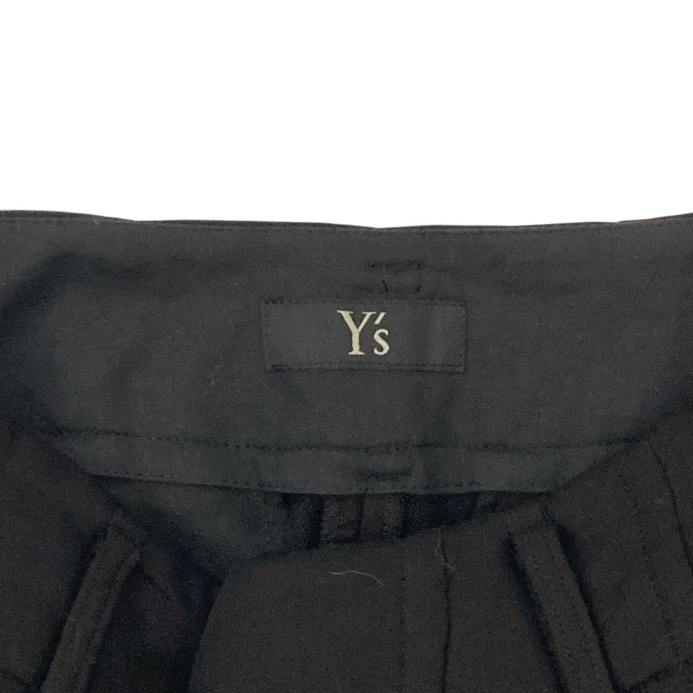 Y's COTTON WOOL ランダムタックパンツ
