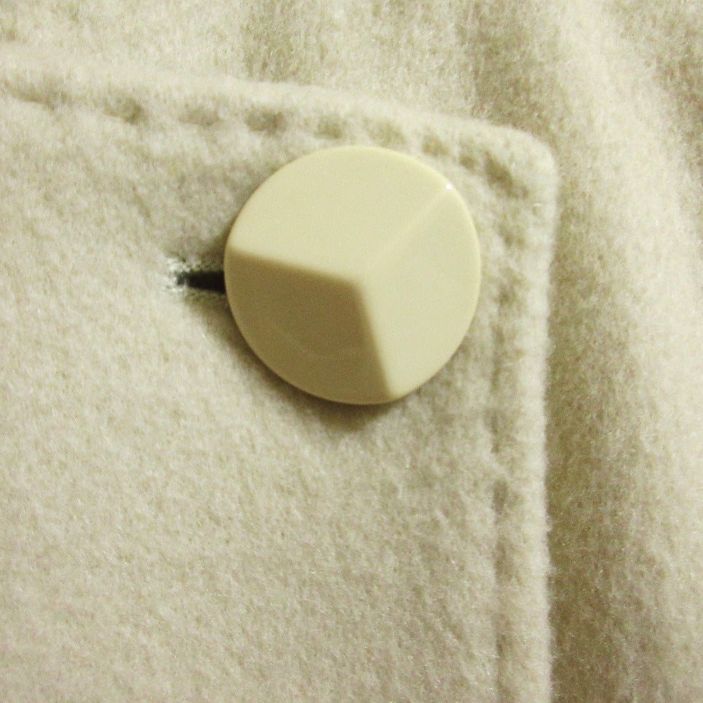 ステラ マッカートニー ウール カシミヤ ノーカラー ジャケット