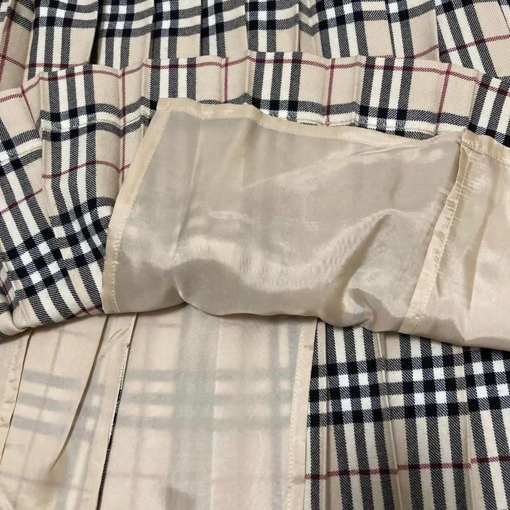 バーバリー ロンドン ノバ チェック ロング スカート