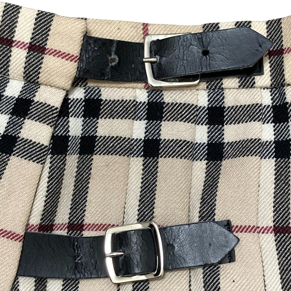 バーバリー ロンドン ノバ チェック ロング スカート