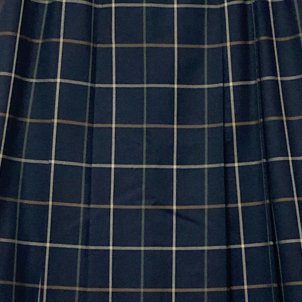 バーバリーズ ヴィンテージ チェック ボックス プリーツ スカート