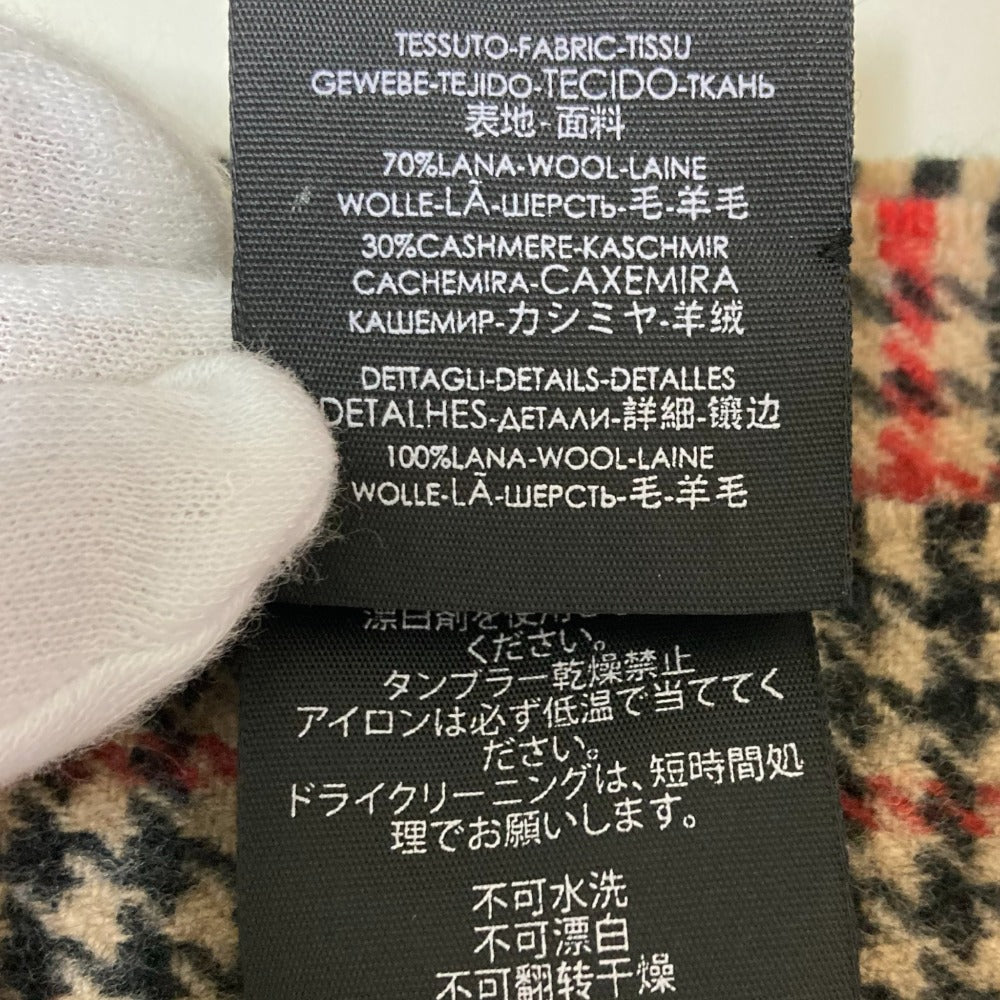 グッチ ウールカシミヤブレンド マフラー