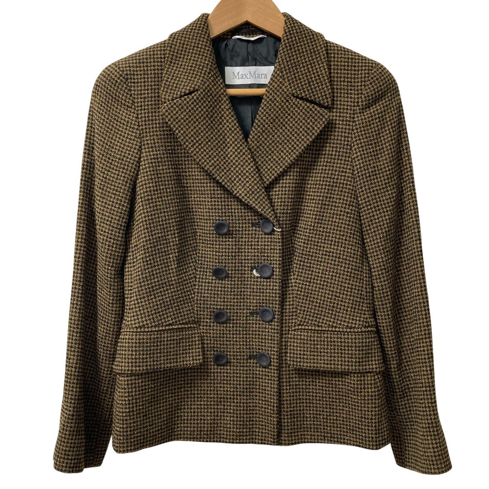 Max Mara ハウンドトゥース 2way ドレス アンサンブル